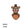 WM6074 WM6097 Anime Mini Bausteine Figur Foxy Bär Junge Baby Actionfiguren Montage Spielzeug Weihnachtsgeschenk WM831 WM2017