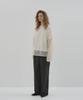 Mosyupamosyu Mesh Mohair Sweater [Ivory]