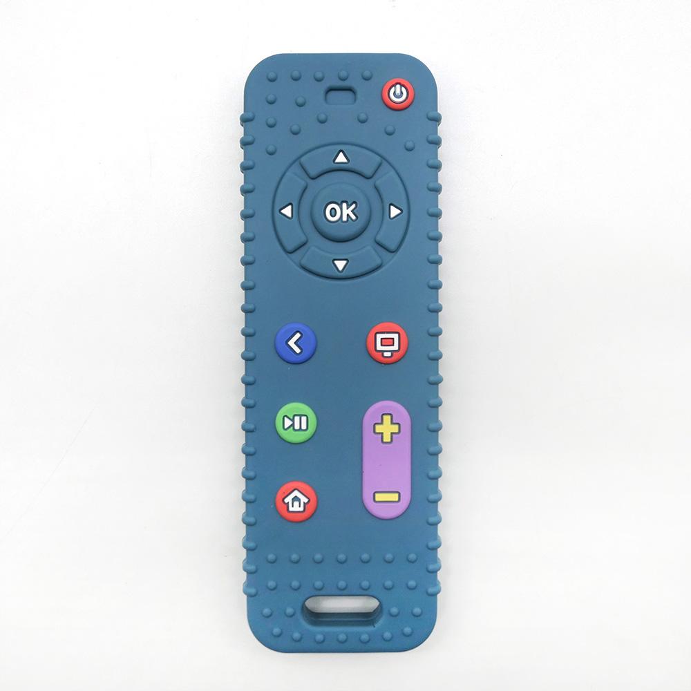 Simulated Remote Control Teether Infant Pacifier Anti Thumb Sucking Soothing Toy Ideal for Chewing Plus Stress Relief