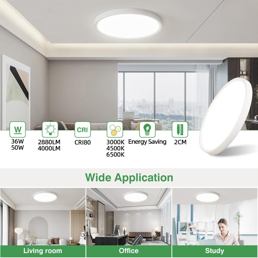 LED Ceiling Light Modern Small Round Dustproof and Waterproof Light LED Panel Light Entrance Utility Room Bathroom Light