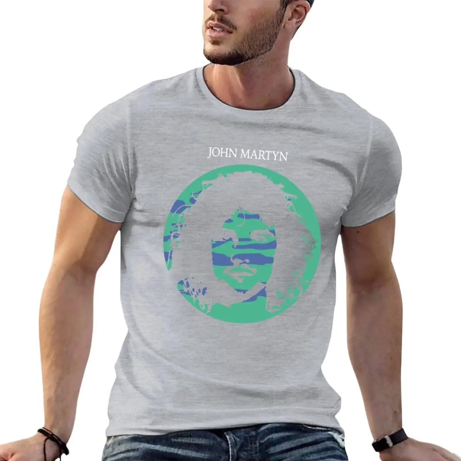 

New John Martyn T-Shirt oversized t shirts hippie clothes custom t shirt tshirts for men 2025 new model 4XL