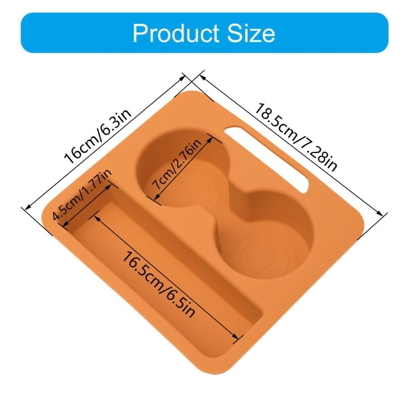 Central Control Push Pull Box for Tank 500 Hi4-Z/T 2023-2025 Armrest Storage Box Silicone Pad Car Interior Accessories