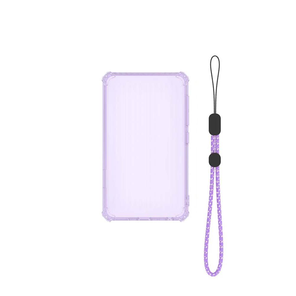Transparent Protective Case Shockproof with Lanyard MP3 Player Cover Anti-Scratch Soft TPU for Innioasis G1/G3 MP3 Player