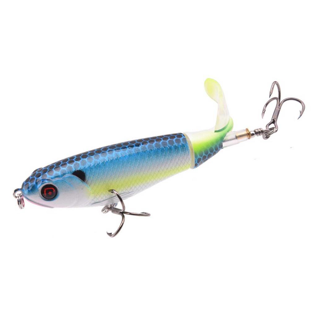Fishing For Bass, Bass Whopper Plopping Bass With Floating Rotating Tail For Bass Trout, Bass Topwater For Saltwater