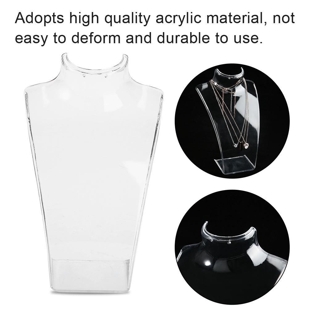 Halskette Ohrring Halter Mannequin Kopf Büste Stand Modell Shop Schmuck Display Rack
