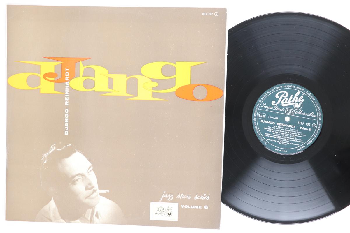 LP Record DJANGO REINHARDT  Django Anthologie  Vol. 6 FELP197 LA VOIX DE SON 1958 France Jazz Used