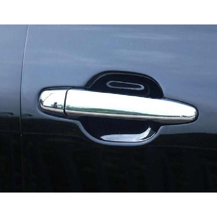 For Toyota Highlander 2008-2013 ABS  Chrome Side Smart Door Handle Cover Trim 8X