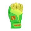 Marucci Sports PWR Fade Batting Gloves Lime Green Yellow AXXL