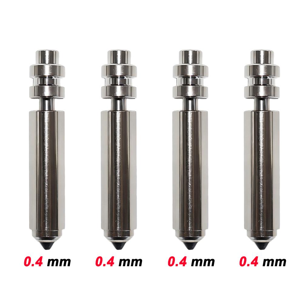 Upgrade Anycubic Kobra X/Kobra 4 Hotend Bimetallic Nozzle Heating Assembly For Anycubic Kobra X 0.2/0.4/0.6/0.8mm 3D Printer