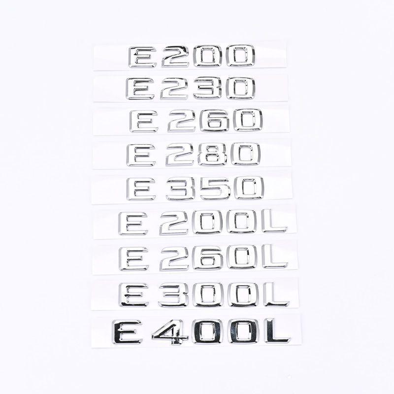 Mercedes Benz Modified Rear Emblem for E-Class (E200-E400)