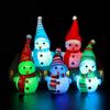 Christmas Glowing Snowman Decorations Toys for Children