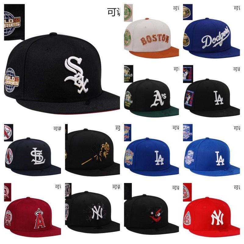 LA Dodgers Embroidered Baseball Cap Adjustable Flat Brim Street Hip Hop