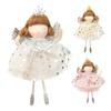 Angel Bag Pendant Decorative Fashion Fabric Christmas Room Decor Doll Ornament for Festival