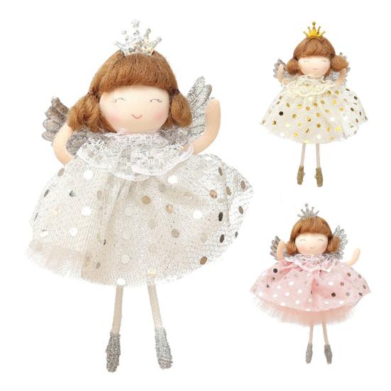 Angel Bag Pendant Decorative Fashion Fabric Christmas Room Decor Doll Ornament for Festival