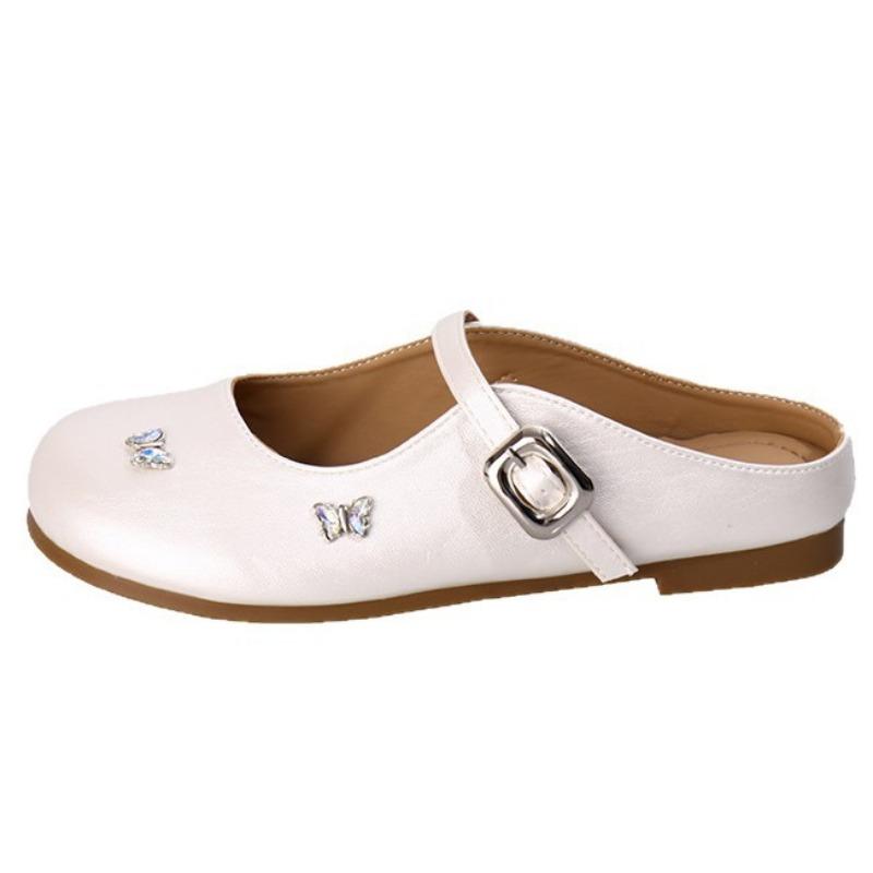 Beautiful bag head half slippers women's summer wear new with skirt one pedal half support single shoes cool slippers