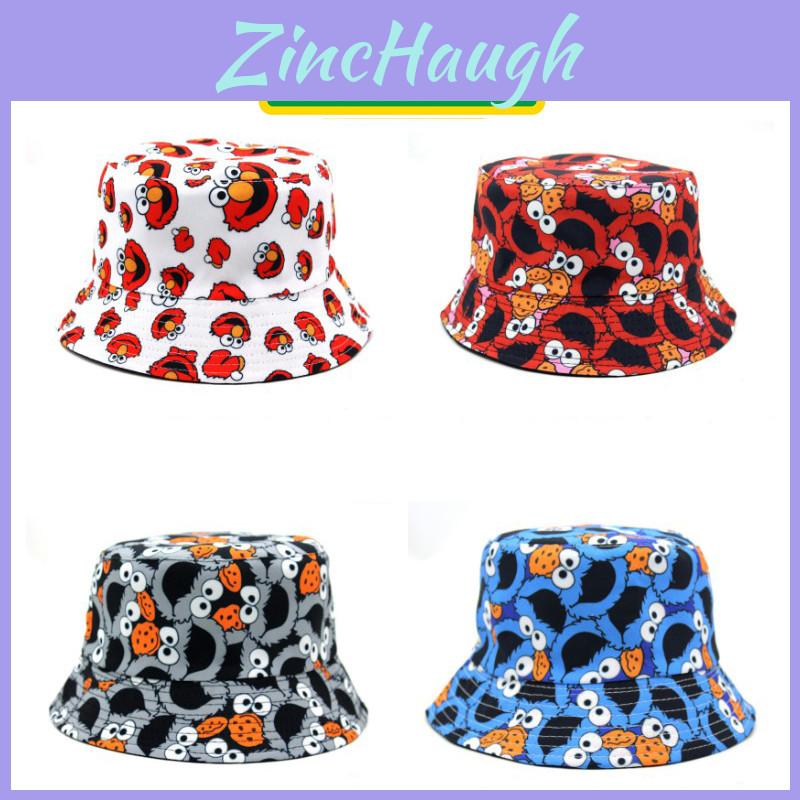 Hip Hop Fisherman Hat With Sesame Street Characters Perfect For Outdoor Activities