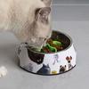 New Silicone Slow Feeder Insert Non Slip Suction Cups Slow Food Mat Soft Dog Bowls Insert Prevents Choking