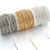 Antique Style Iron Bamboo Tassel Chain for DIY Hair Accessories, 1.5MM Color-Preserving Oil-Sealed Design