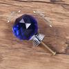 KAK 30mm Crystal Glass Knobs Cabinet Handles Colorful Crystal Ball Cupboard Pulls Drawer Knobs Kitchen Furniture Handle Hardware