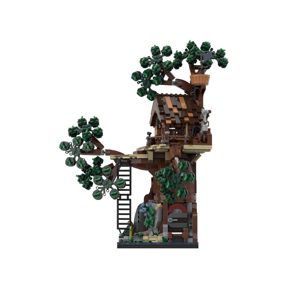 Gobricks MOC Woodland Retreat Tree House Building Blocks