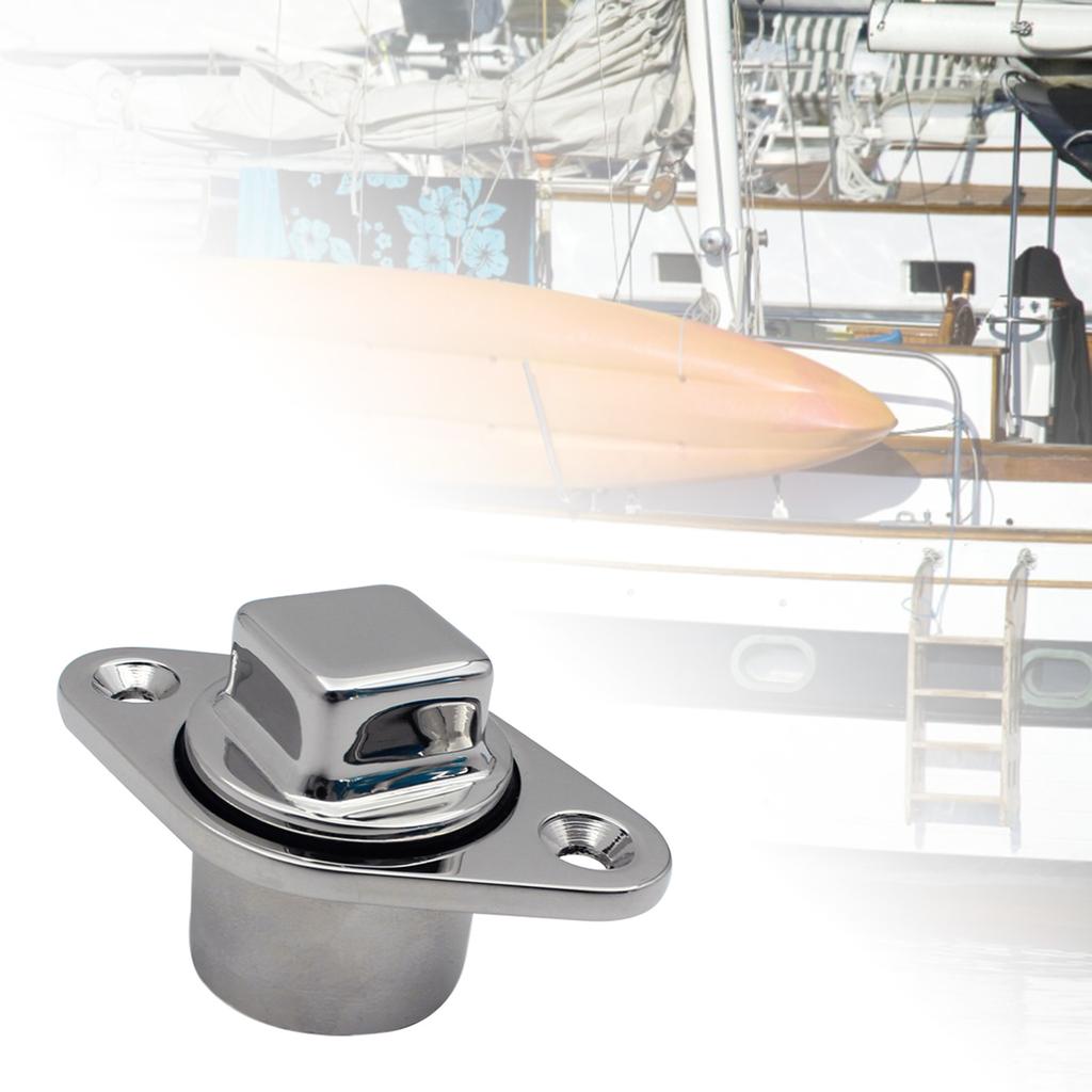 Ulepszony korek spustowy łodzi polerowany na wysoki połysk stal nierdzewna 316 Garboard zęzowy korek spustowy korek do kadłuba łodzi morskiej wymień