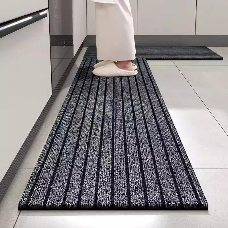 Water Absorbent Anti-Slip Oil-Proof Kitchen Floor Mat - Wash-Free, Dirt-Resistant Full Coverage Entryway Mat