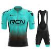 Conjunto de camisa de ciclismo da equipe RCN 2026, respirável, para o verão, ideal para ciclismo de estrada e MTB. Novo kit esportivo para ciclismo.