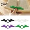 Dark Style Stationery Bat Book Page Holder 3D Printed Gothic Bookmark Niche Ornament Lightweight Portable Spreader for Home And Commuting