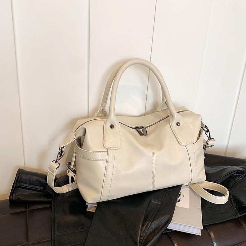 

Премиальная сумка-тоут sense Maillard женская осень 2025 ретро популярная сумка через плечо большая вместимость сумка-мессенджер