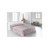 Parure de lit en coton - Pierre Cardin - TANIA - Rose - Lit 90 cm - 3 pièces - Coussin inclus - Abstrait - Americana