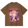 230 Gsm 100% Cotton Jujutsu Kaisen V16 Nobara Print Unisex Heavy Cotton T Shirt