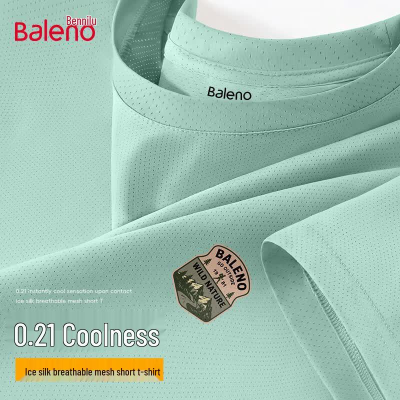 Baleno Men s Ice Silk Mesh Cooling Sport T-Shirt L