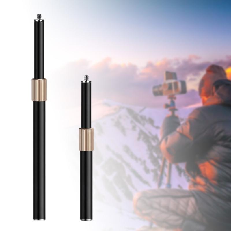 Heavy Duty Telescoping Camera Mount Poles With 1/4in Internal External Thread For DSLR Action Camera Lighting Equipment