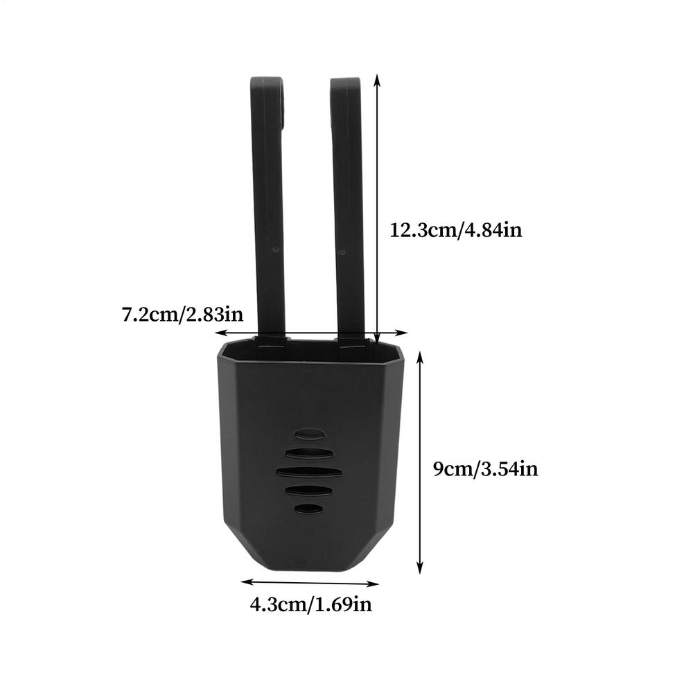 Toilet Tablet Holder Toilet Tank Bracket Hook Holder Rust Resistant Plastic Cleaner Carrier Bleach Tablet for Home