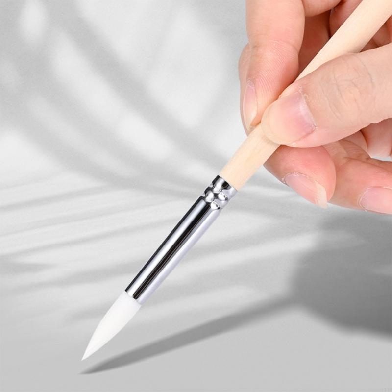   Professional Airbrushing Cleaning Brush Special Solvent Resistant Cleaning Pen for Assembly Model Cleaning Tool