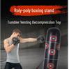 Förtjockad Fristående Uppblåsbar Boxningssäck för Vuxna - Fitness & Stresslindring