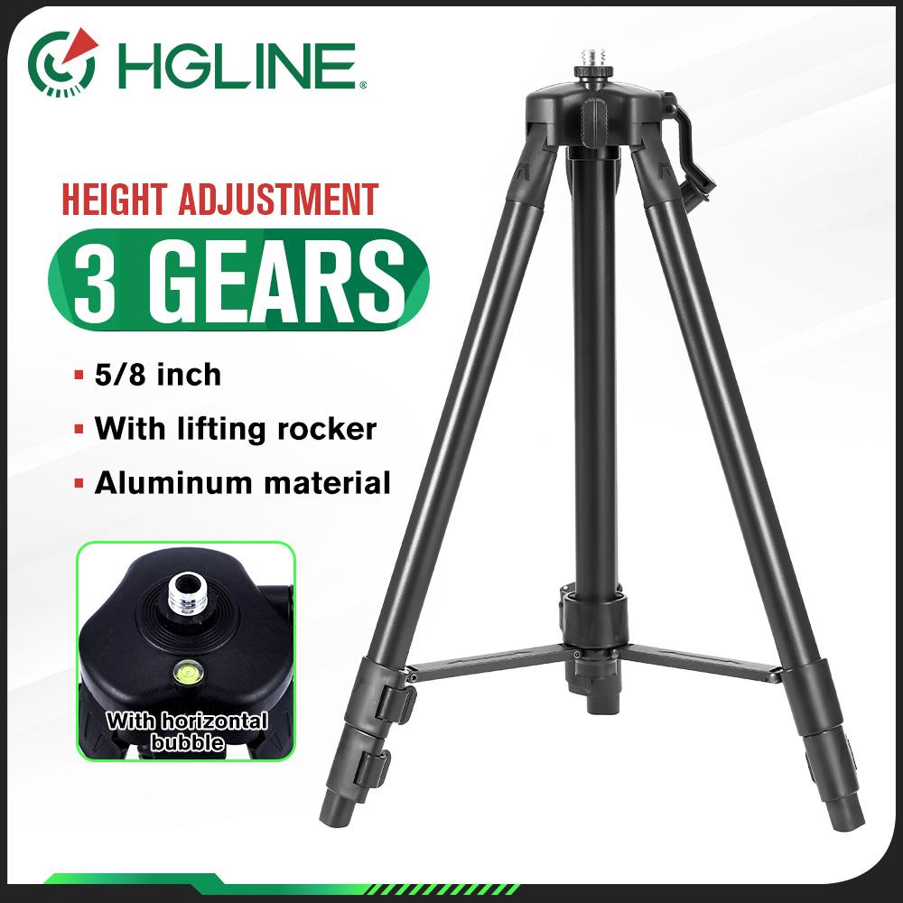 HGLINE 4D 16 Lines Green Line Laser Level With 1.2m Tripod APP Remote Control Horizontal Vertical Measuring Laser Instrument