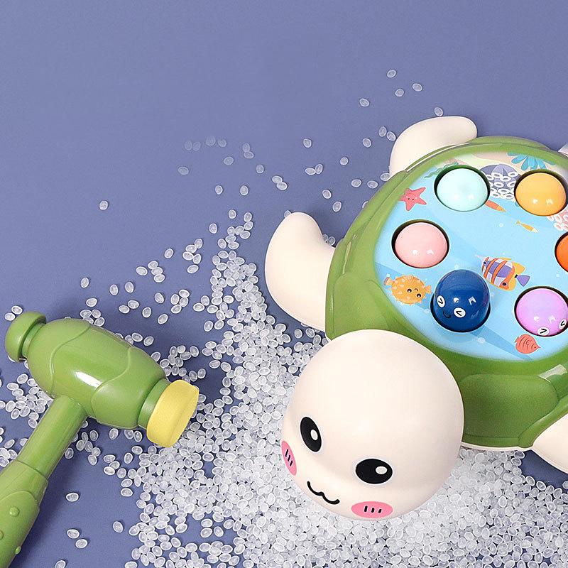 Montessori Turtle Baby Toys Learning Game Educational Puzzle Gift For 0 6 12 24 Months Toddler Noise Maker With Hammer