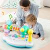 Rotating Bell Baby Music Piano Toy Interactive Early Educational Music Toy Children