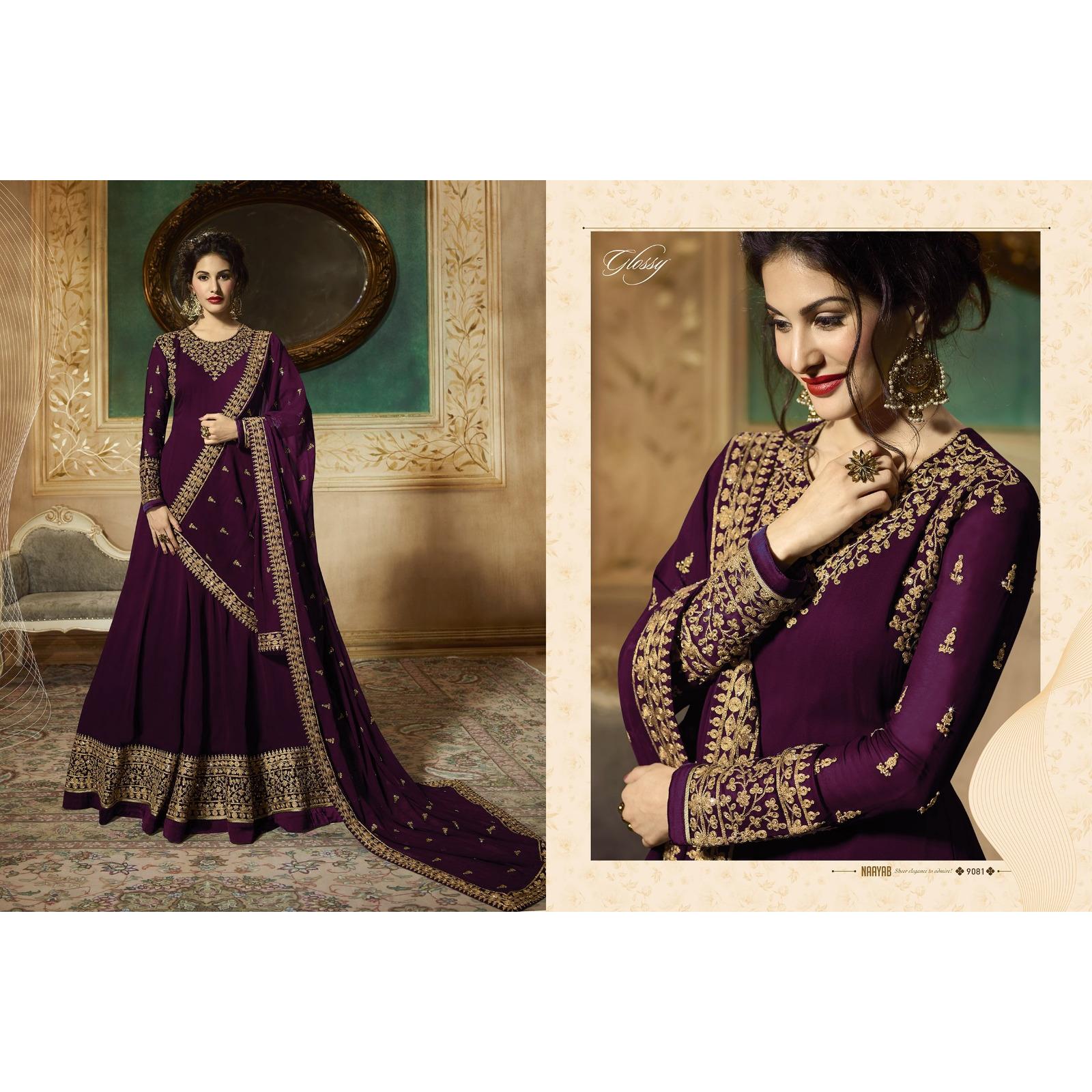 

Индийский / пакистанский костюм нового дизайнера Anarkali Salwar Kameez