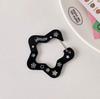 Kawaii Ins Style Acrylic Keychain Holder Cartoon Fruit Cupcake Star Shaped Bag Pendant Hook Cute Korean Style Key Hanging Decor