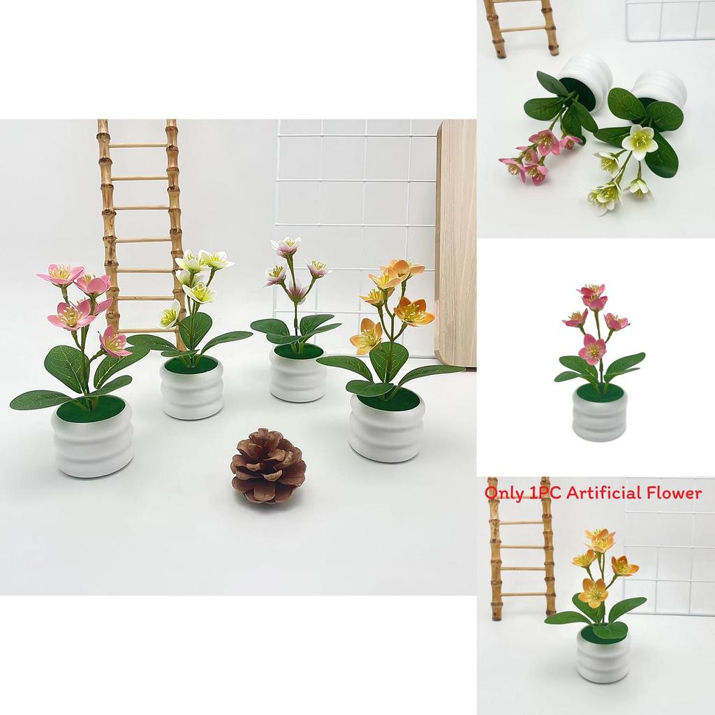 Faux Jasmine Flower Garden Ornament For Wedding Venue Home Indoor Decor