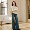BETU 2026 Winter Daily Commuter Color-Block Knit Sweater