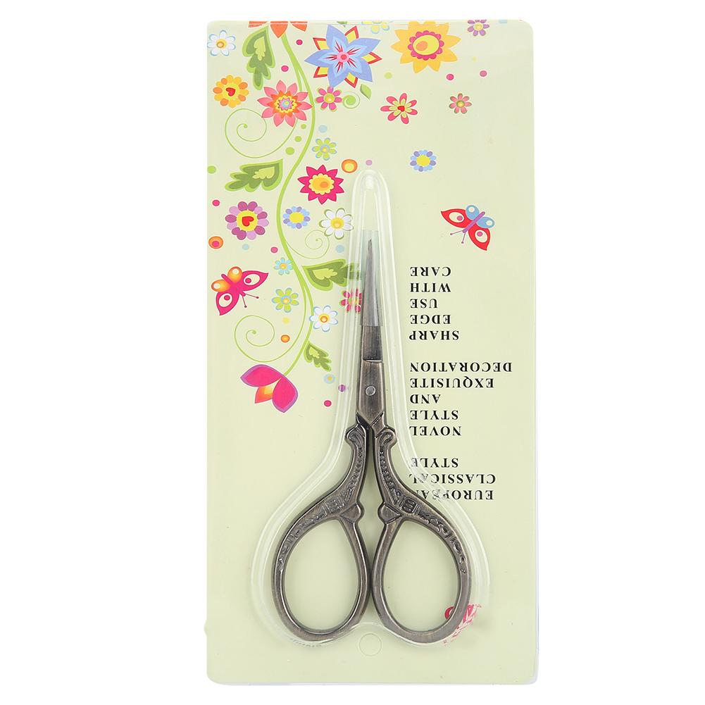 Retro Scissor Vintage Embroidery DIY Hand Made Cross Stitch Craft Sewing Accessories(Bronze )