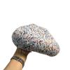 Europe beautiful woman plush knitted colored wool beret versatile painter pumpkin hat bud hat