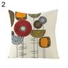 Line Flower Fish Geometric Pattern Cushion Cover Pillow Case Sofa Chair Decor