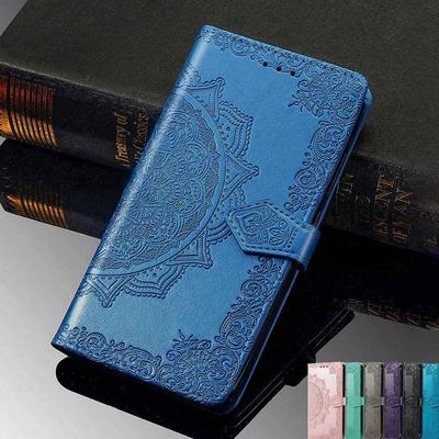 Foral Book Leather Wallet Flip Case For Xiaomi 14T 11T 13T Redmi 14C 13C 9C A3 Note 14 10 11 12 13 Pro 5G 9 Poco M6 C75 F6 F7 X7 X6 C65 Silicone Cover