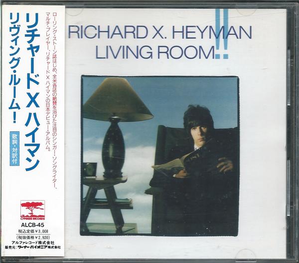 

CD RICHARD X. HEYMAN - Living Room!! ALCB45PROMO Cypress Records 1990 Japan ObiRock Used