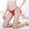 Womens Panties Leisure Butterfly Lace Open Crotchles