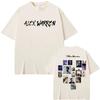 Alex Warren Little Orphan Alex Live Tour 2026 Graphic T Shirt Unisexs Clothing Vintage Hip Hop Tshirts Summer Cotton Tshirt Tops